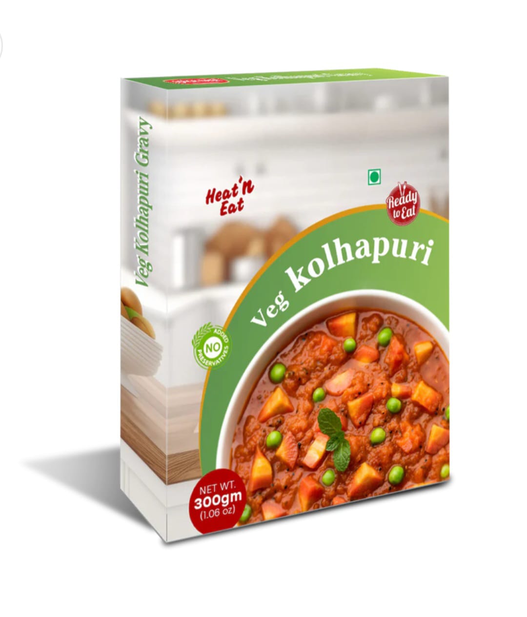 Ready to Eat Veg Kolhapuri